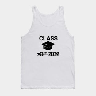 CLASS OF 2032 Back to school first day of school grade gift Tank Top